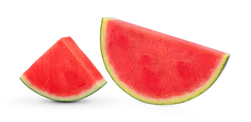 Wall Mural - watermelon isolated on white background