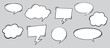 Boom effect set design for comic book. Comic Book cloud, pow sound symbol, bomb pow. Comic speech bubbles set.