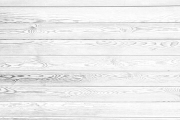 Wall Mural - Texture background concept: white wood plank texture background