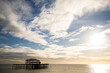 © wayne - Silhouette of the old burnt down pier in Brighton, United Kingdom