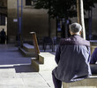 © celiafoto - Elderly man sitting on bench