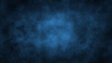 Abstract Smoke Dark  Background With Cyan, Blue Fog Floating ,Wallpaper Illustration