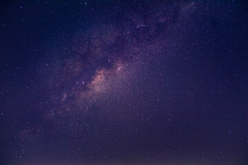 Wall Mural - starry night sky and galaxy milkyway