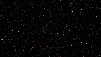 Wall Mural - abstract night flight in the galactic milky way. shining stars of the sky of the universe. space. be