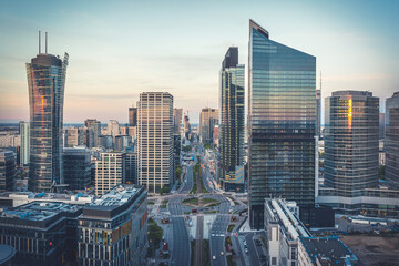 Office district around Daszynskiego roundabout called 