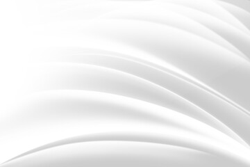 Aufkleber - abstract white and gray background with smooth lines, concept for banner and product