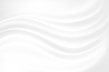 Aufkleber - abstract white and gray background with smooth lines, concept for banner and product
