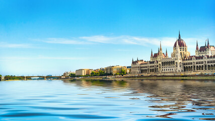 Sticker - Hungarian Parliament on Danube