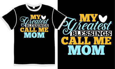 Wall Mural - my greatest blessings call me pops, family gift design, awesome dad, pops clothing t shirt design concept