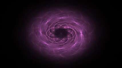 Poster - Abstract nuclear reactor fusion core, intense radioactive energy plasma ball, seamless looping animation.