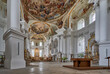 Interior of the famous Birnau Basilica in Germany