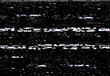 VHS video screen with glitch effect, distortion lines and noise. Vector corrupted camera film or digital video system black background with random noise and horizontal distorted stripes, no signal