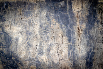 Texture of old gray concrete wall for background