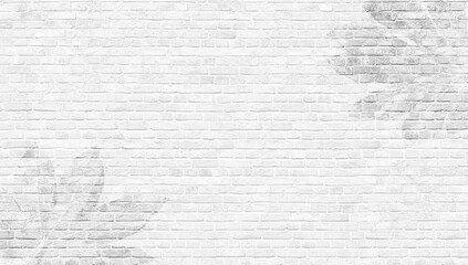 Wall Mural - Old red brick wall background, wide panorama of masonry