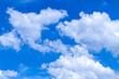 © Bojan - Heavy clouds and blue sky. Blue sky with white clouds.