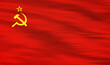 3D rendering - Flag of the Soviet Union