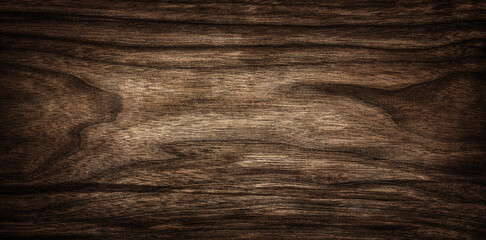 Wall Mural - Dark wood texture background surface with old natural pattern. Old grunge dark textured wood background.