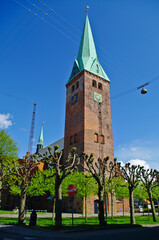 Wall Mural - Saint Olaf's Cathedral in Helsingor, Denmark