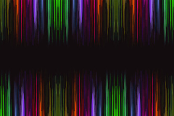 Leinwandbilder - Pixel art of 80s Retro sci-Fi background. Pixel art background. 8bit Vector illustration