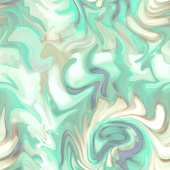 Wall Mural - Abstract artwork waves. Spiral tie dye pattern. All over textile print.