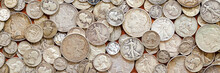 Silver Coins Panorama