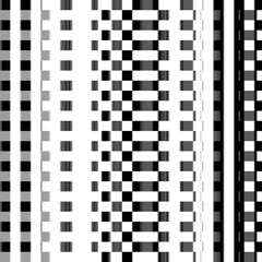 Poster - Bright seamless abstract pattern in retro style.