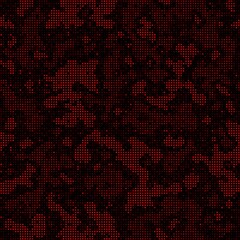 Canvas Print - Abstract Pixel Texture with Squares for Banner, Card, Web or Textile Prints