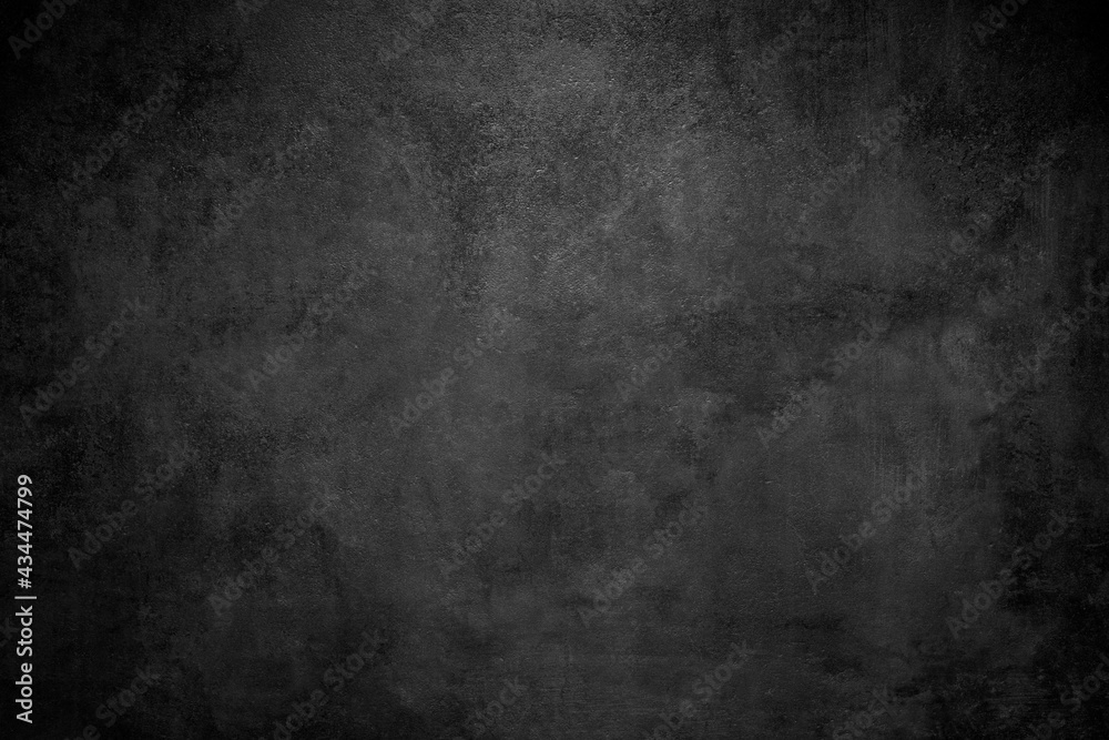 Rough Black wall slate texture rough background, dark concrete floor or old grunge background - obrazy, fototapety, plakaty 