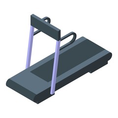 Poster - Home treadmill icon. Isometric of Home treadmill vector icon for web design isolated on white background