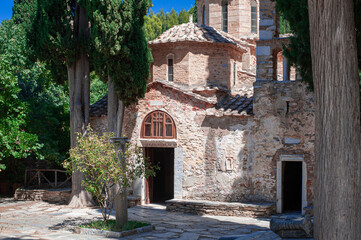  ancient orthodox monastery in Athens suburbs Kaisariani