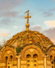 Wall Mural - Byzantine Style Church, Athens, Greece