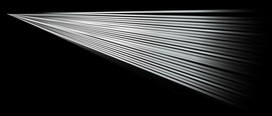 Wall Mural - Light Effect Spotlight. Spotlight Black and White Lighting. Light Effects. Isolated on black background. 3d illustration