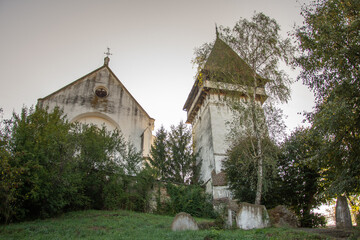 Wall Mural - The fortified church in Senereuș, Romania, 2020, September