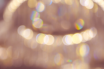 Vintage bokeh blur defocus