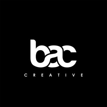 BAC Letter Initial Logo Design Template Vector Illustration