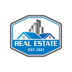 Wall Mural - real estate logo , building vector