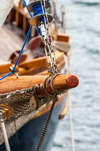 Bowsprit On A Sailing Boat