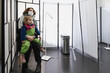 © Nektarstock - Mother with Child Waiting at Medical Testing Facility
