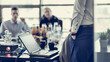 © kasto - Business presentation on corporate meeting.