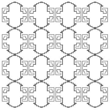 Luxury design Ornaments, Aztecs pattern background