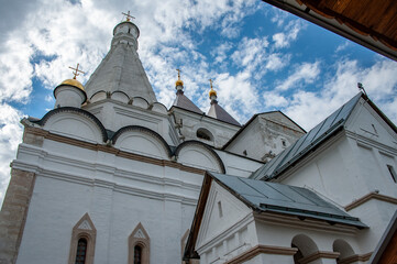 Wall Mural - The Vvedensky Monastery was founded by Vladyka (Metropolitan) Alexy in 1362 and is famous for the beauty of its churches, which received their modern outlook in the 16th century      