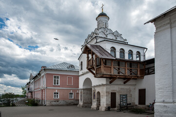 Wall Mural - The Vvedensky Monastery was founded by Vladyka (Metropolitan) Alexy in 1362 and is famous for the beauty of its churches, which received their modern outlook in the 16th century      