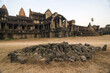 Angkor Wat archaeologic temple ruins at Siem reap, Cambodia.