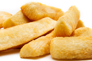 Super crispy fried cassava.