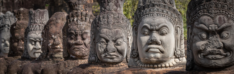 South Gate bridge in Angkor Thom