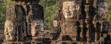 Bayon Wat In Angkor Thom