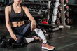 © Chanwit - Beautiful Fitness Women Exercising At the Gym