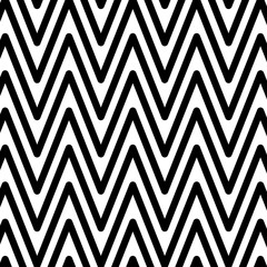 Poster - Zigzag seamless pattern