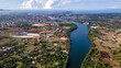 © Jeff Perigois - Beautiful countryside of Cambodia in Kampot province shot by drone photography.