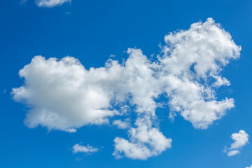 Wall Mural - blue sky with clouds